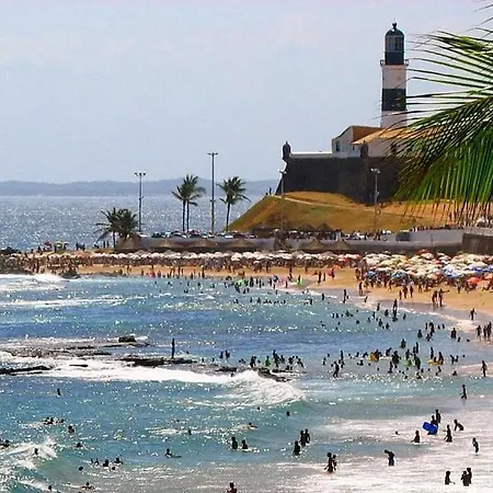 Farol Barra Flat Maravilhoso 2 Quartos Barra Salvador Exterior photo